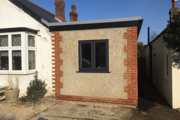 Harson Homes bungalow one-storey extension completed