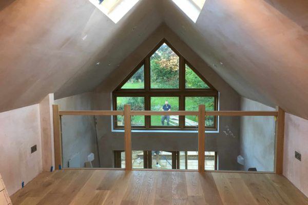 Harson Homes conversion completed interior mezzanine