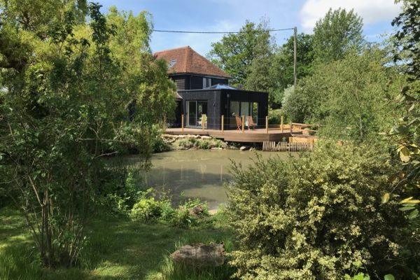 Exterior view of completed conservatory by Harson Homes